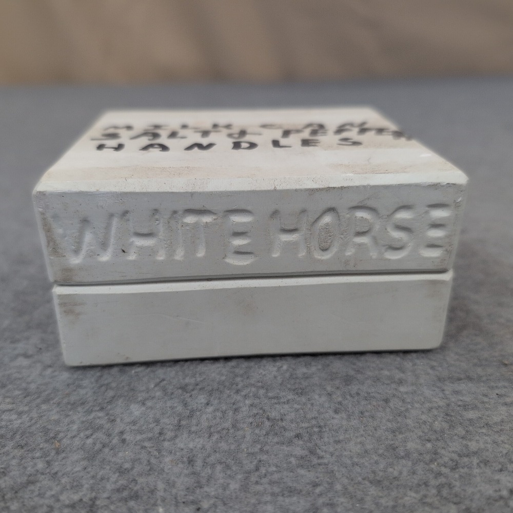 White Horse Milk Can Salt Pepper Shaker Holder Mold 1046 Craft Supplies - Picture 3 of 5